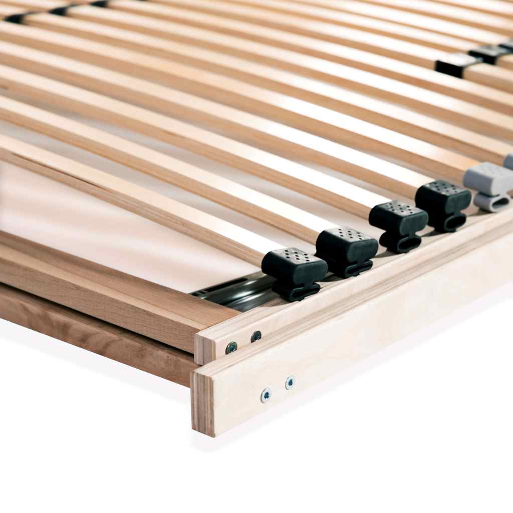 Spilebase med 28 lameller 7 soner 140x200 cm
