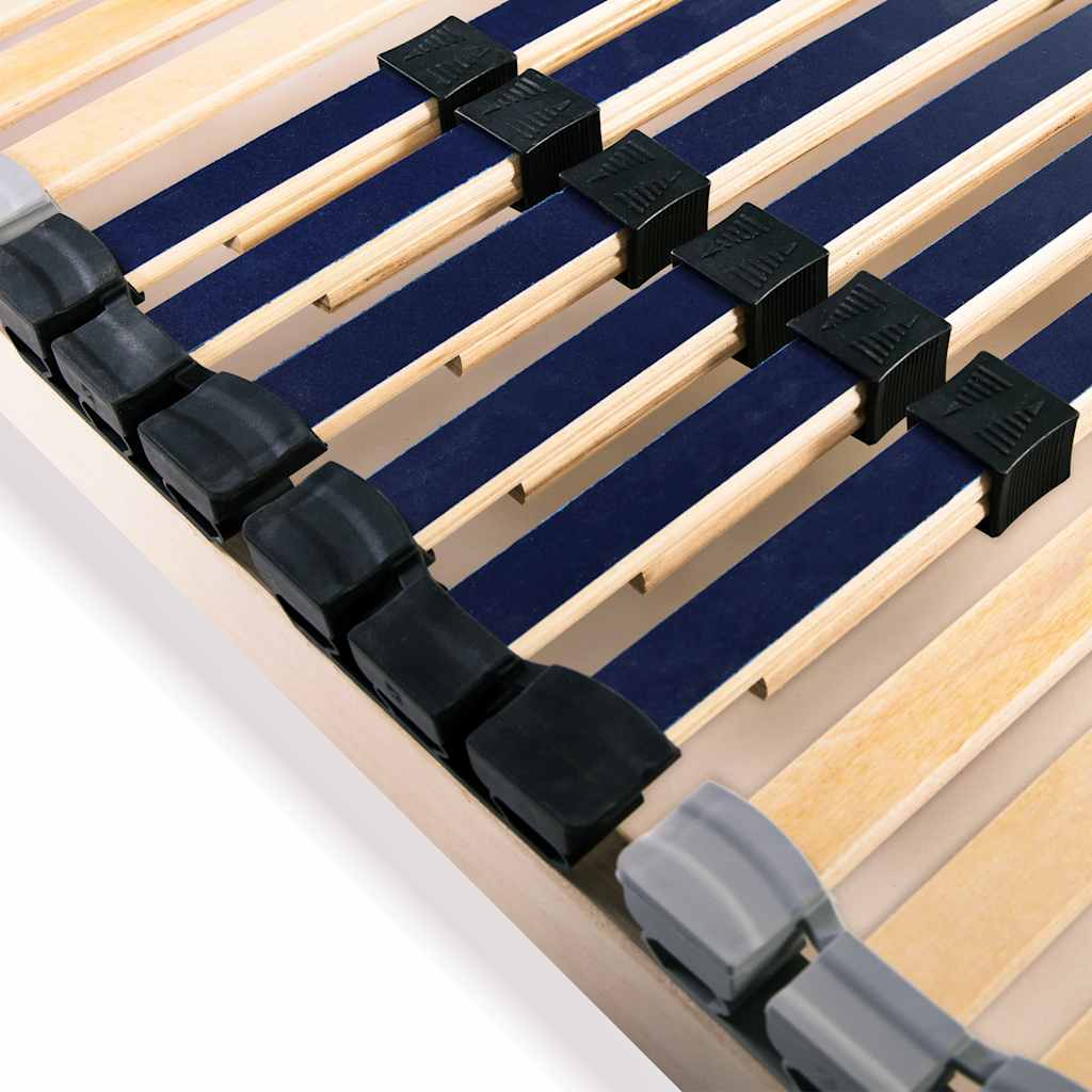 Spilebase med 42 lameller 7 soner 140x200 cm