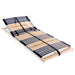 Spilebase med 42 lameller 7 soner 70x200 cm