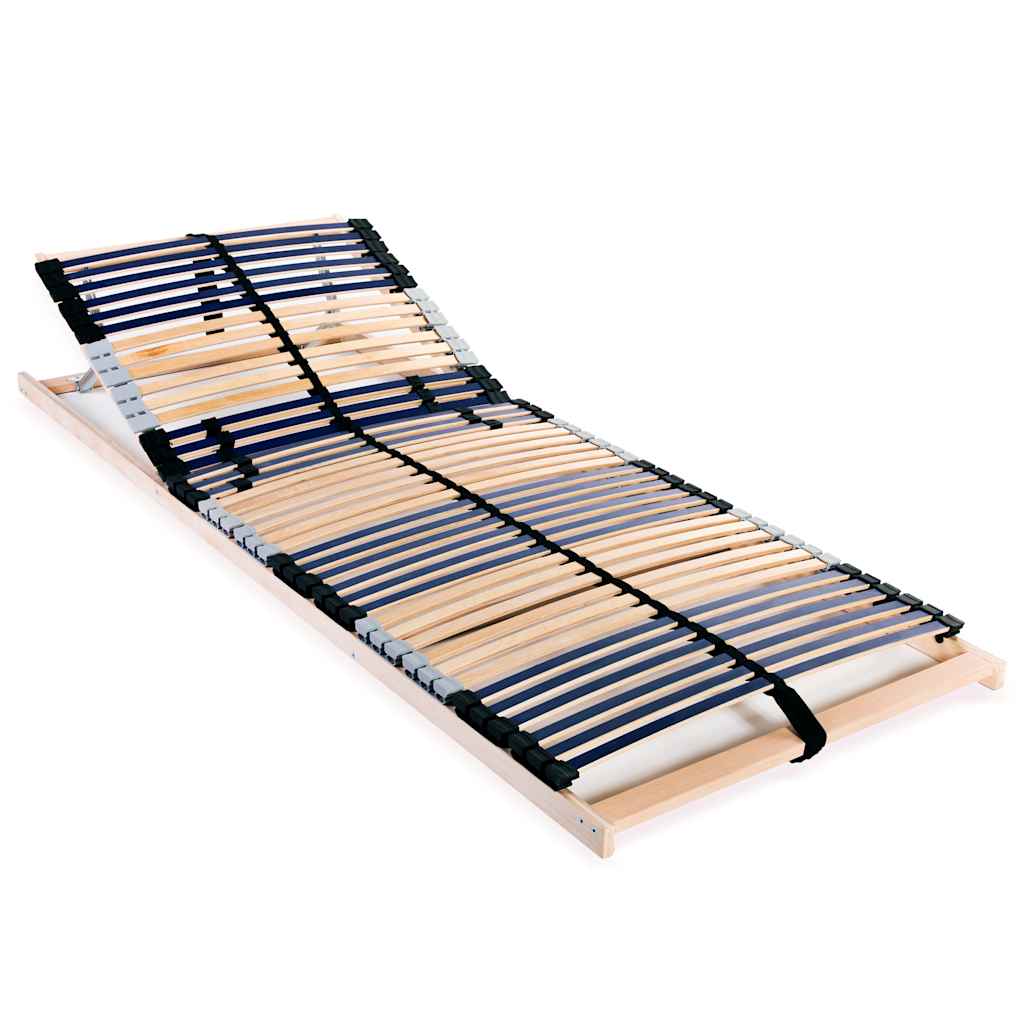 Spilebase med 42 lameller 7 soner 70x200 cm