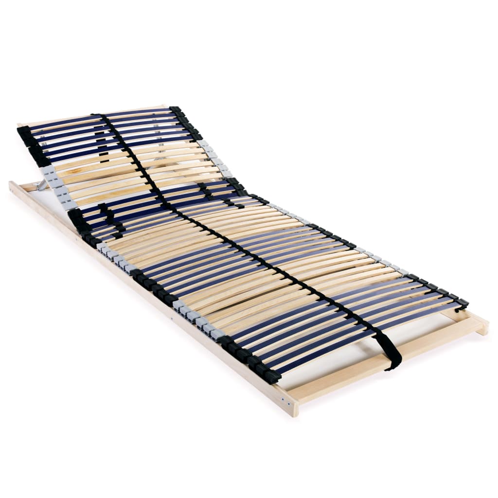 Spilebase med 42 lameller 7 soner 80x200 cm
