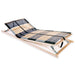 Spilebase med 42 lameller 7 soner 80x200 cm