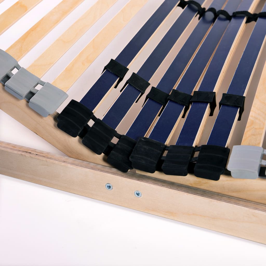 Spilebase med 42 lameller 7 soner 80x200 cm