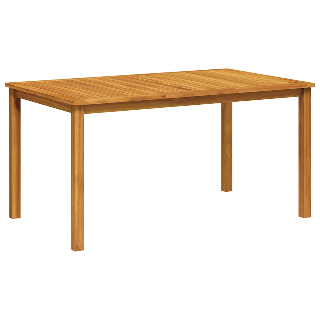 Hagebord 150x90x74 cm heltre akasie vidaXL
