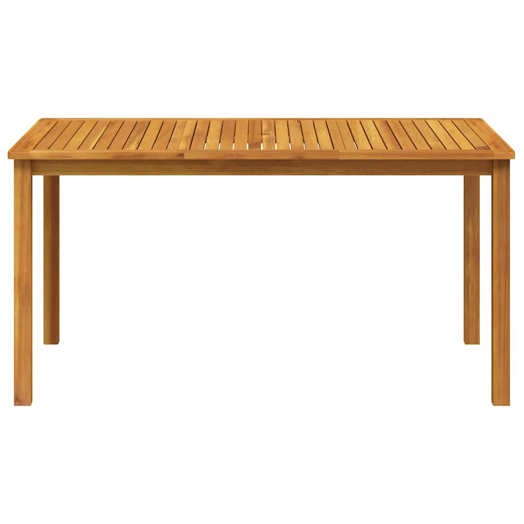 Hagebord 150x90x74 cm heltre akasie vidaXL