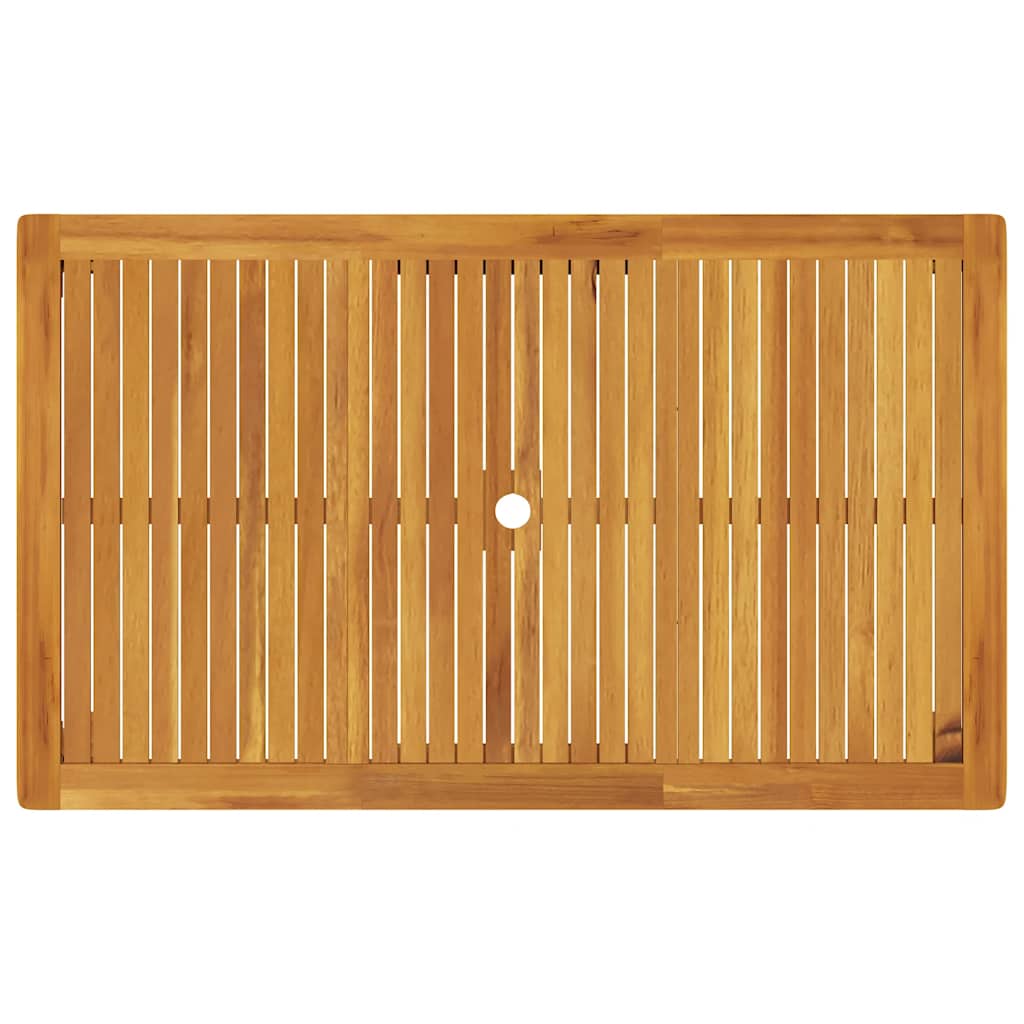 Hagebord 150x90x74 cm heltre akasie vidaXL