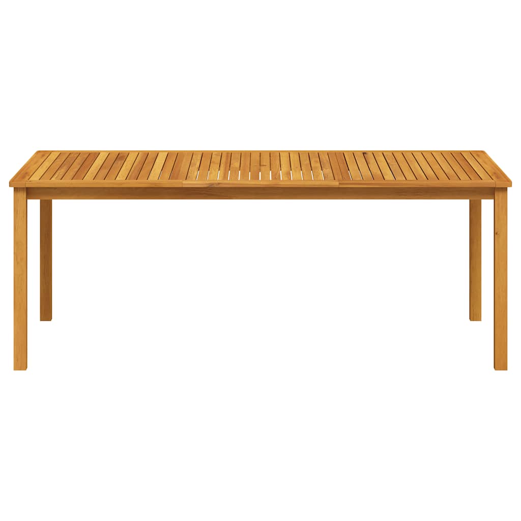 Hagebord 200x100x74 cm heltre akasie
