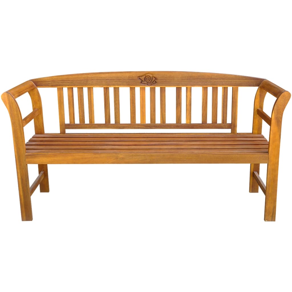 Hagebenk 157 cm heltre akasie