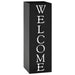 Paraplystativ Welcome stål svart