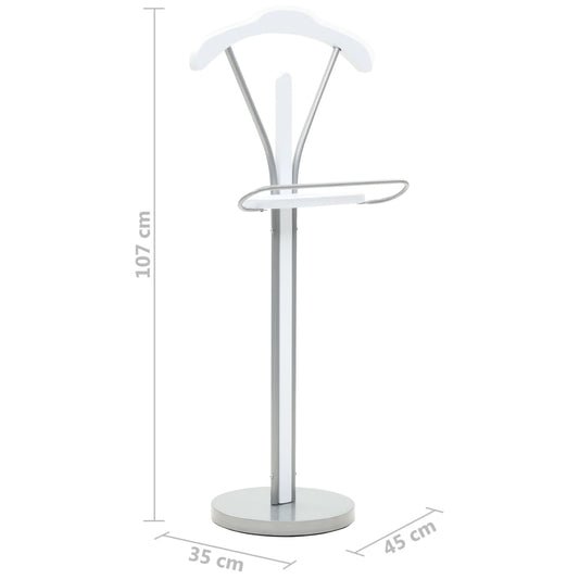 Dresstativ 45x35x107 cm hvit