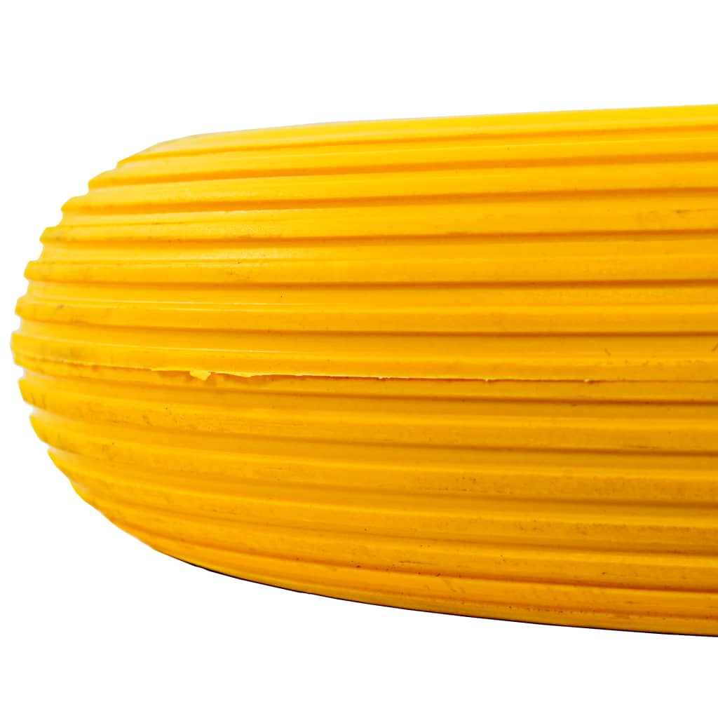 Trillebårhjul med aksel massiv PU 4,00-8 390 mm