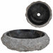 Vask 40x12 cm marmor svart
