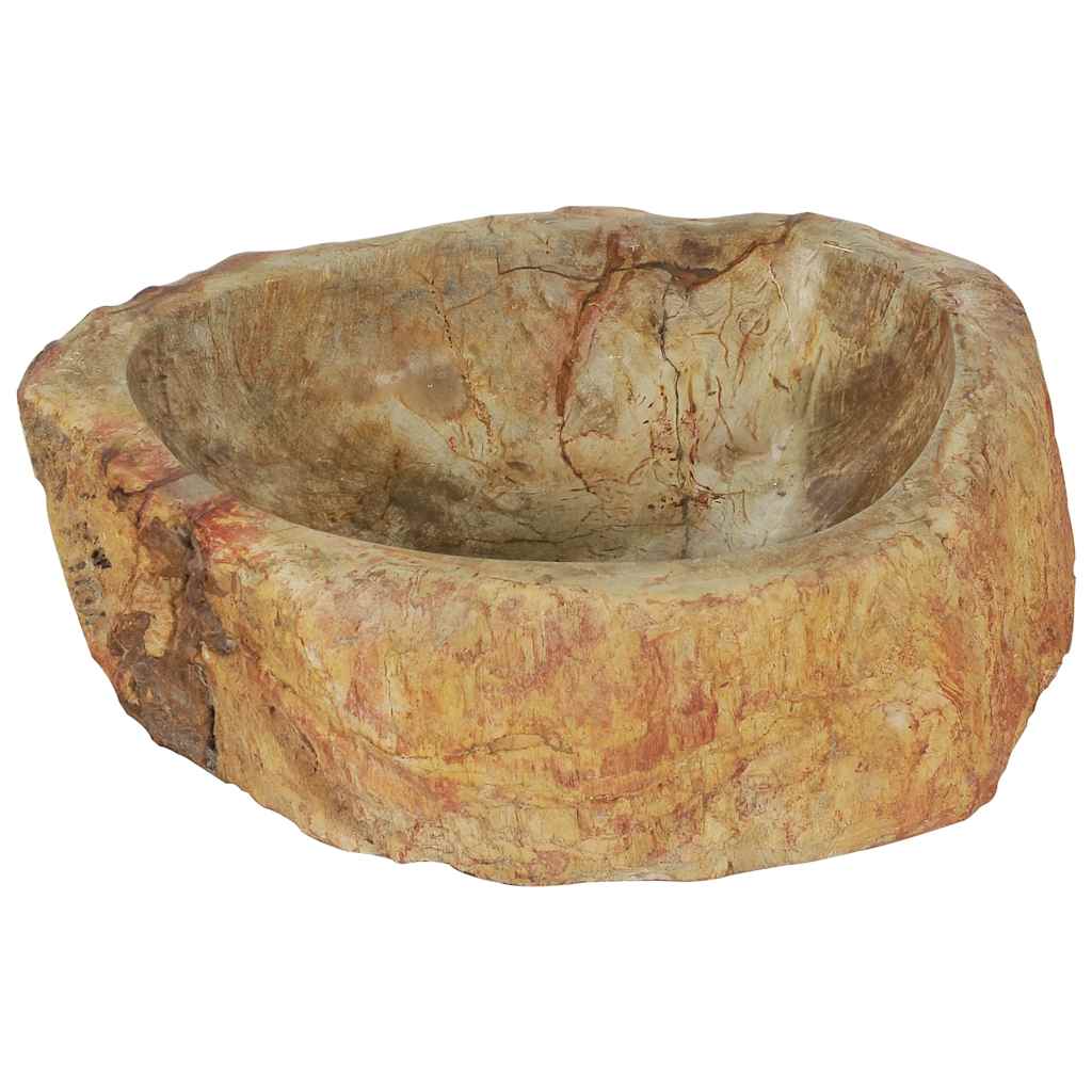 Vask 45x35x15 cm fossilstein krem