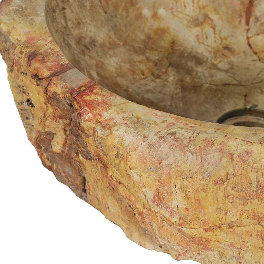 Vask 45x35x15 cm fossilstein krem
