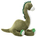 Lekebrontosaurus i plysj grønn