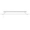 Markise Hvit 3,5 x 2,5 m Metall