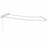 Markise Hvit 3,5 x 2,5 m Metall