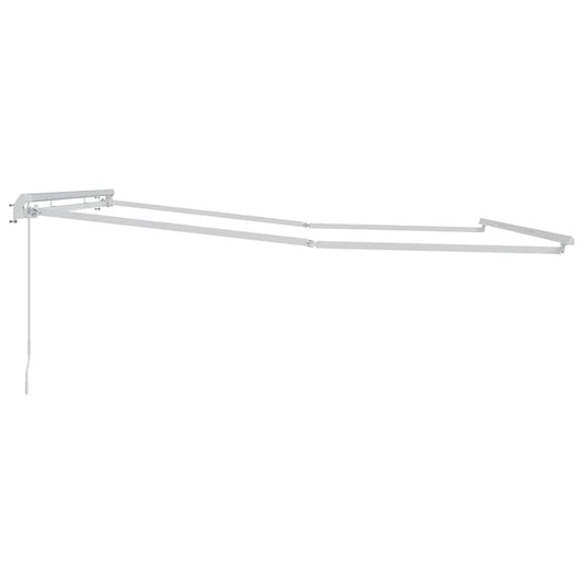 Markiseramme Hvit 400 × 300 cm Aluminium