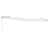 Markise Hvit 4,5 × 3 m Metall