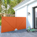 Sammenleggbar sidemarkise for terrasse terrakotta 300x150 cm