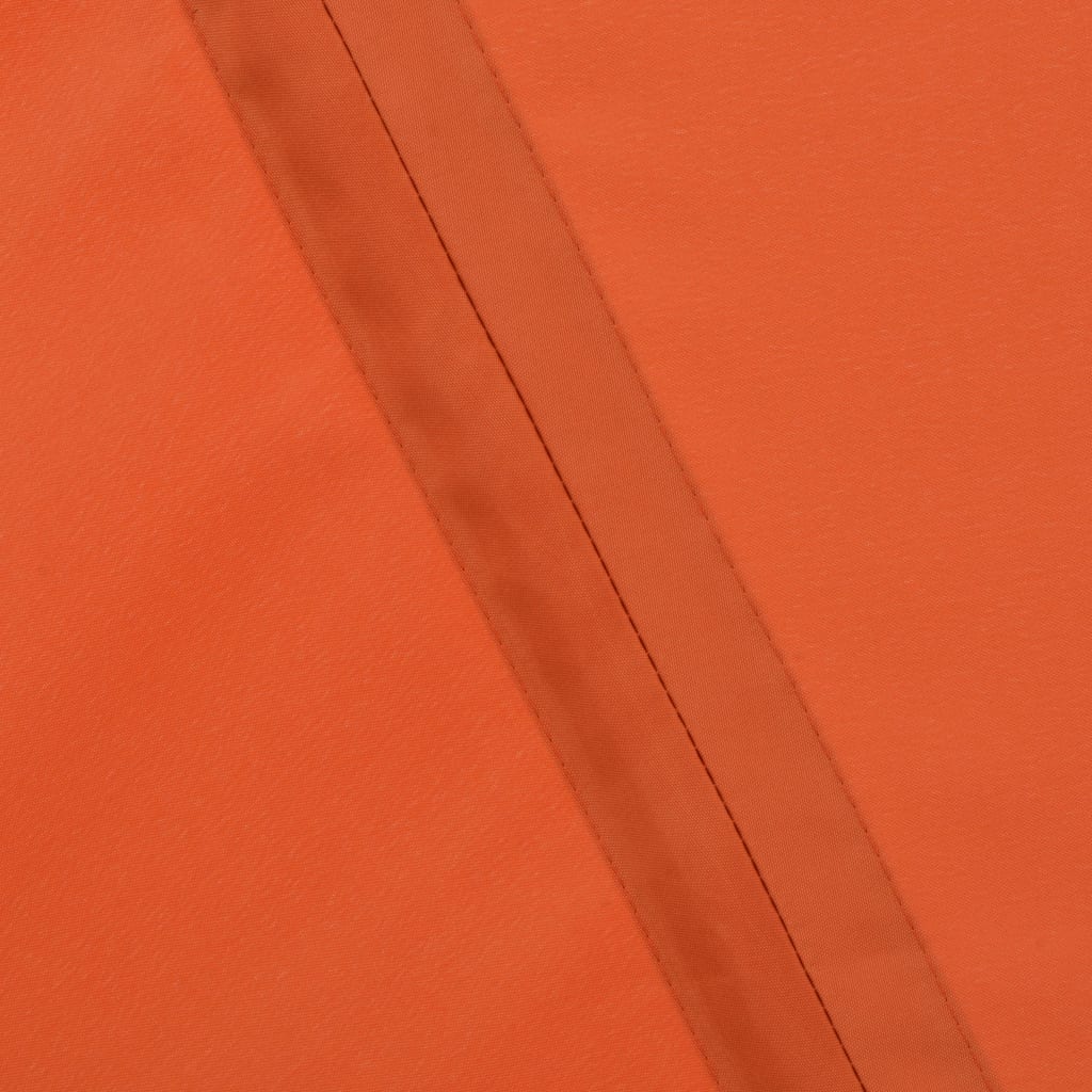 Sammenleggbar sidemarkise for terrasse terrakotta 200 cm