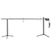 Automatisk grill med motor rustfritt stål 207x45x81 cm