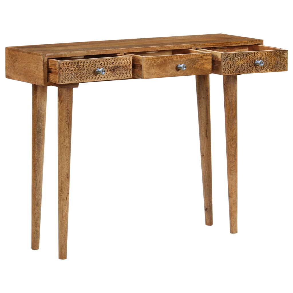 Konsollbord heltre mango 102x30x79 cm