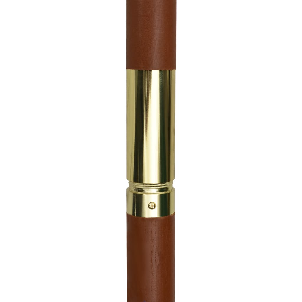 Parasoll med trestang 200x300 cm antrasitt
