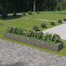 Gabion høybed galvanisert stål 540x90x50 cm