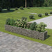 Gabion høybed galvanisert stål 360x50x50 cm