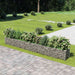 Gabion høybed galvanisert stål 450x50x50 cm