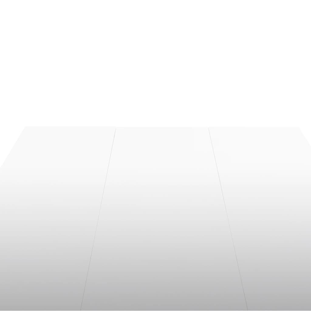 Spisebord 179x89x81 cm høyglans hvit vidaXL