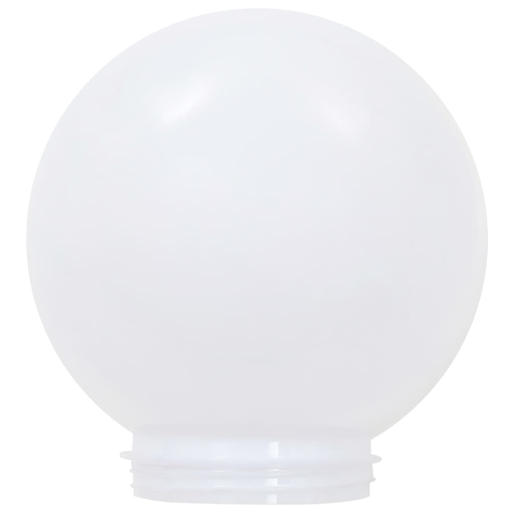 Utendørs sollampe 4 stk LED kuleformet 15 cm RGB