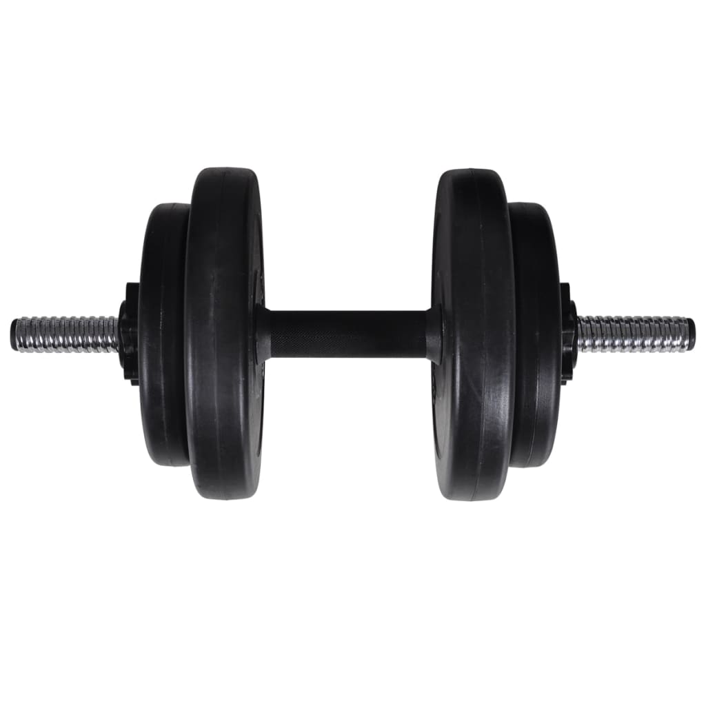 Treningstårn med vektstang- og manualsett 60,5 kg
