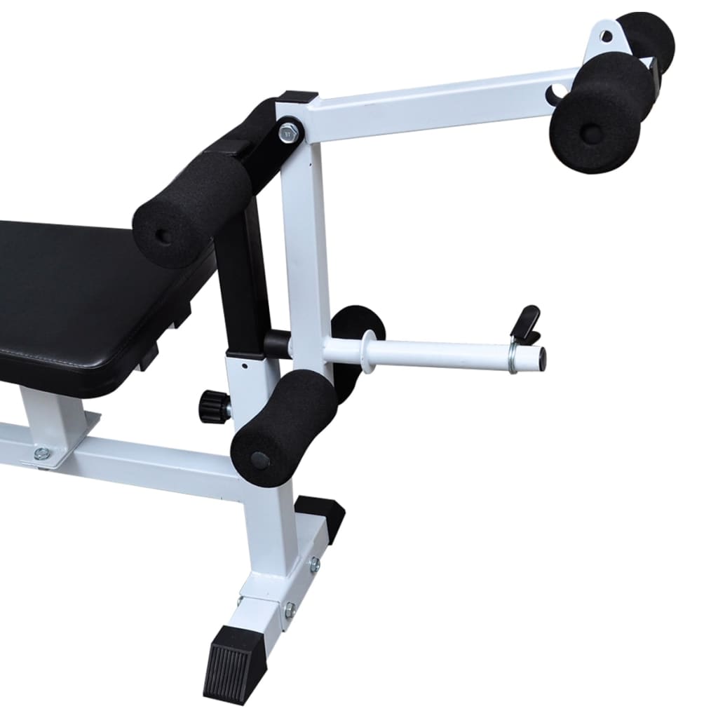 Vektbenk med vektstativ, vektstang og manualsett 90kg