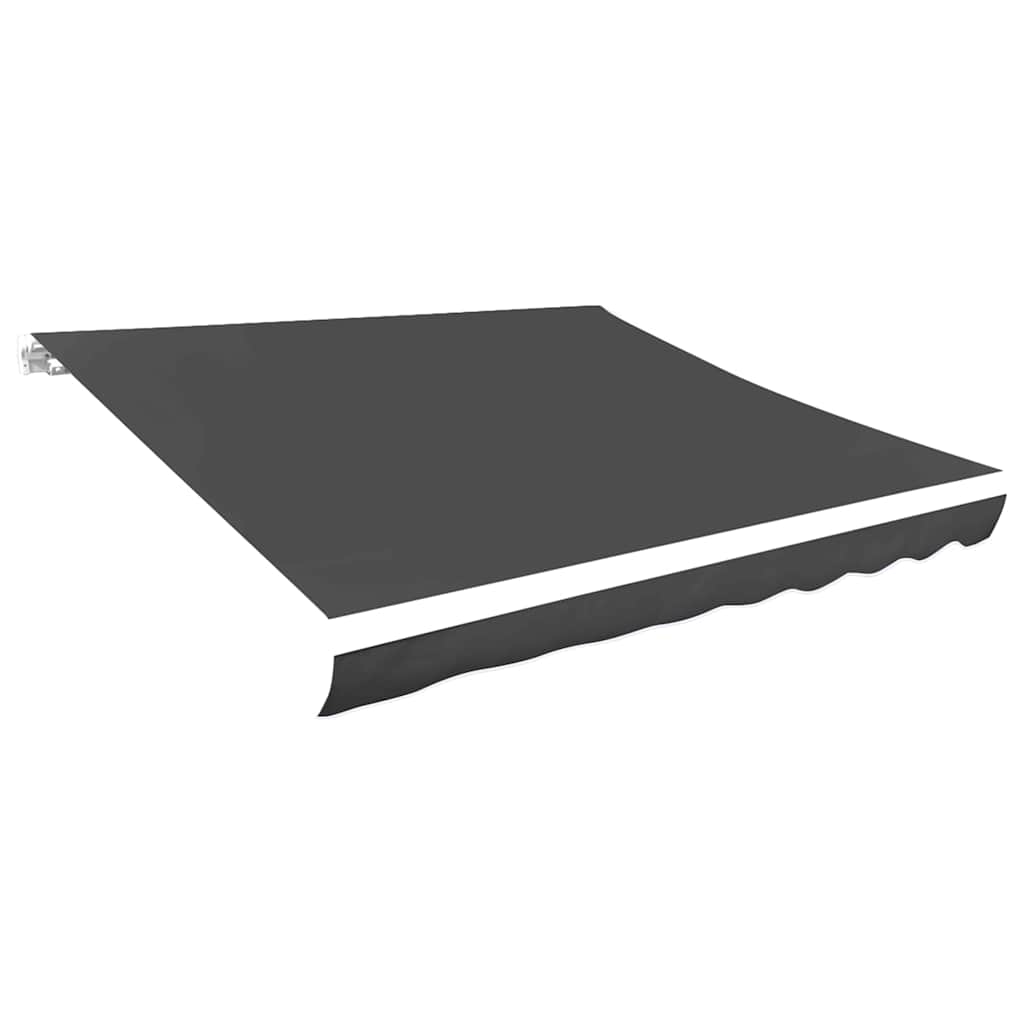Markiseduk 450x300 cm antrasitt vidaXL