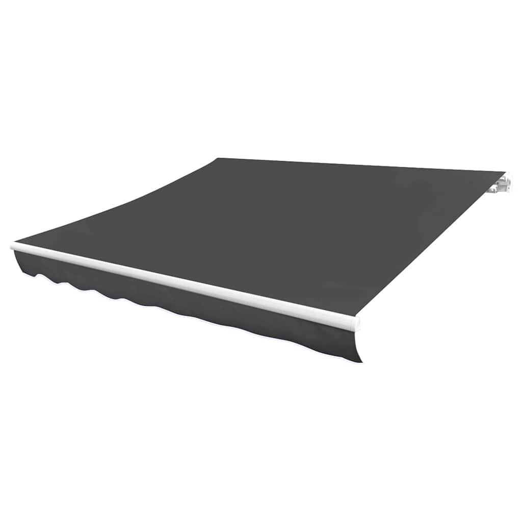 Markiseduk 450x300 cm antrasitt vidaXL