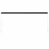 Uttrekkbar markise 300x150 cm antrasitt