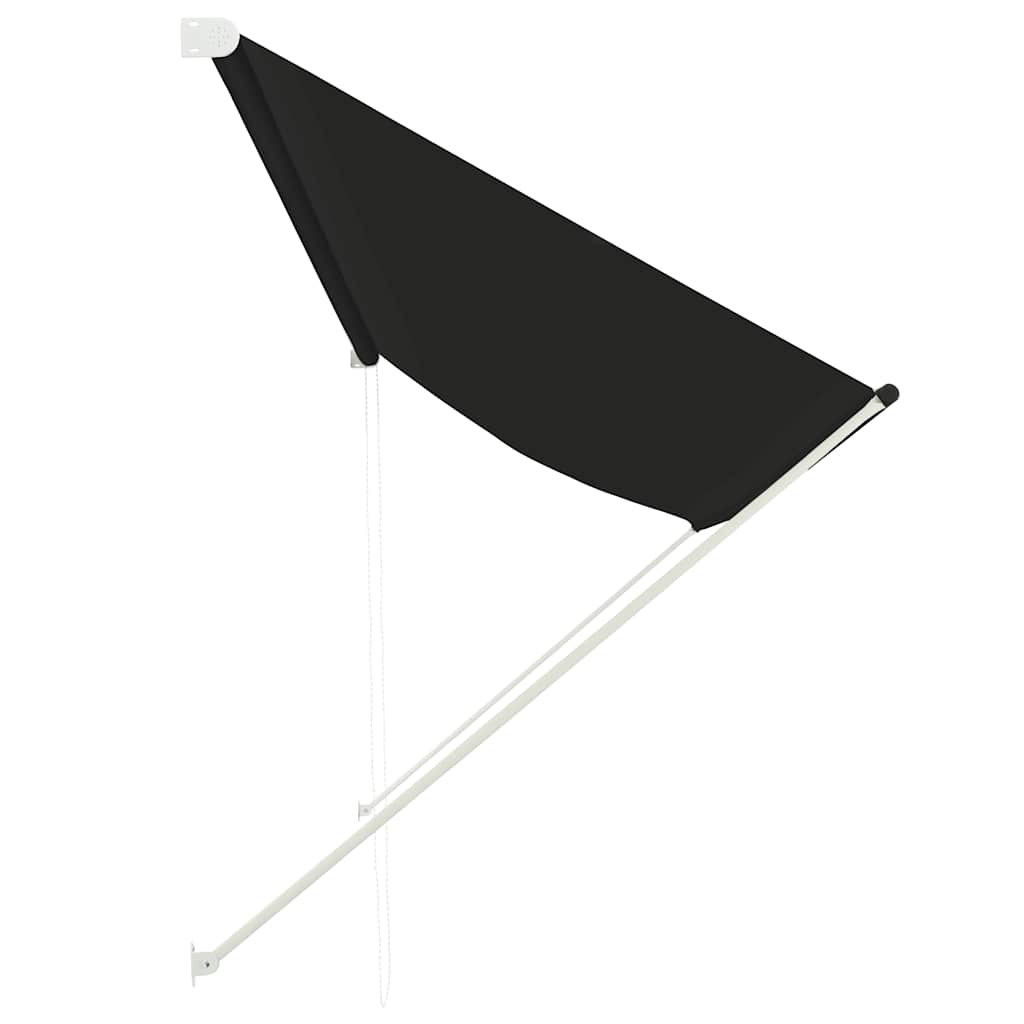 Uttrekkbar markise 350x150 cm antrasitt vidaXL