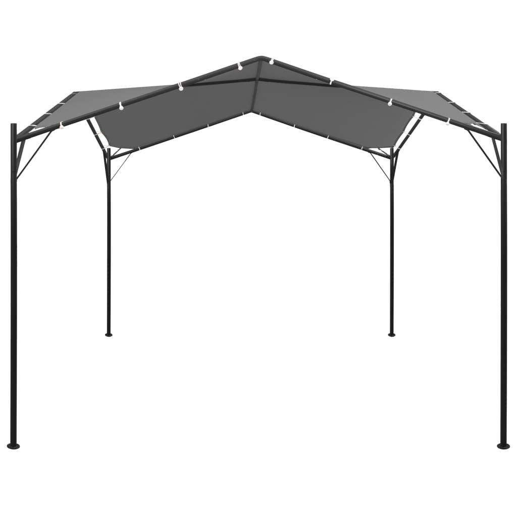 Paviljong 4x4 m antrasitt