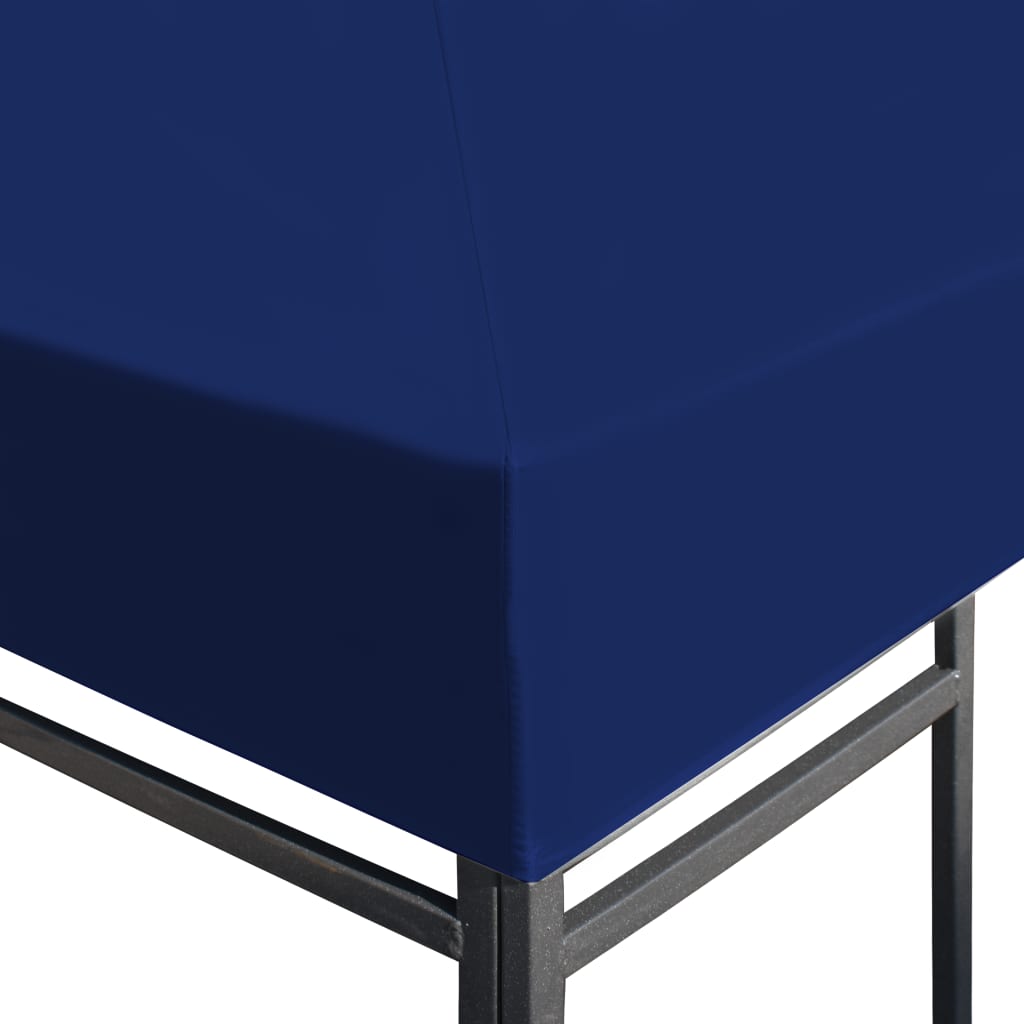 Toppduk til paviljong 310 g/m² 3x3 m blå