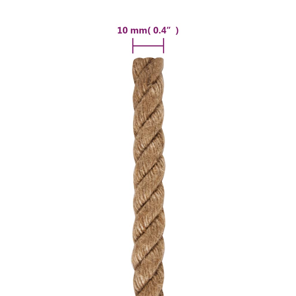 Tau 100% jute 10 mm 250 m