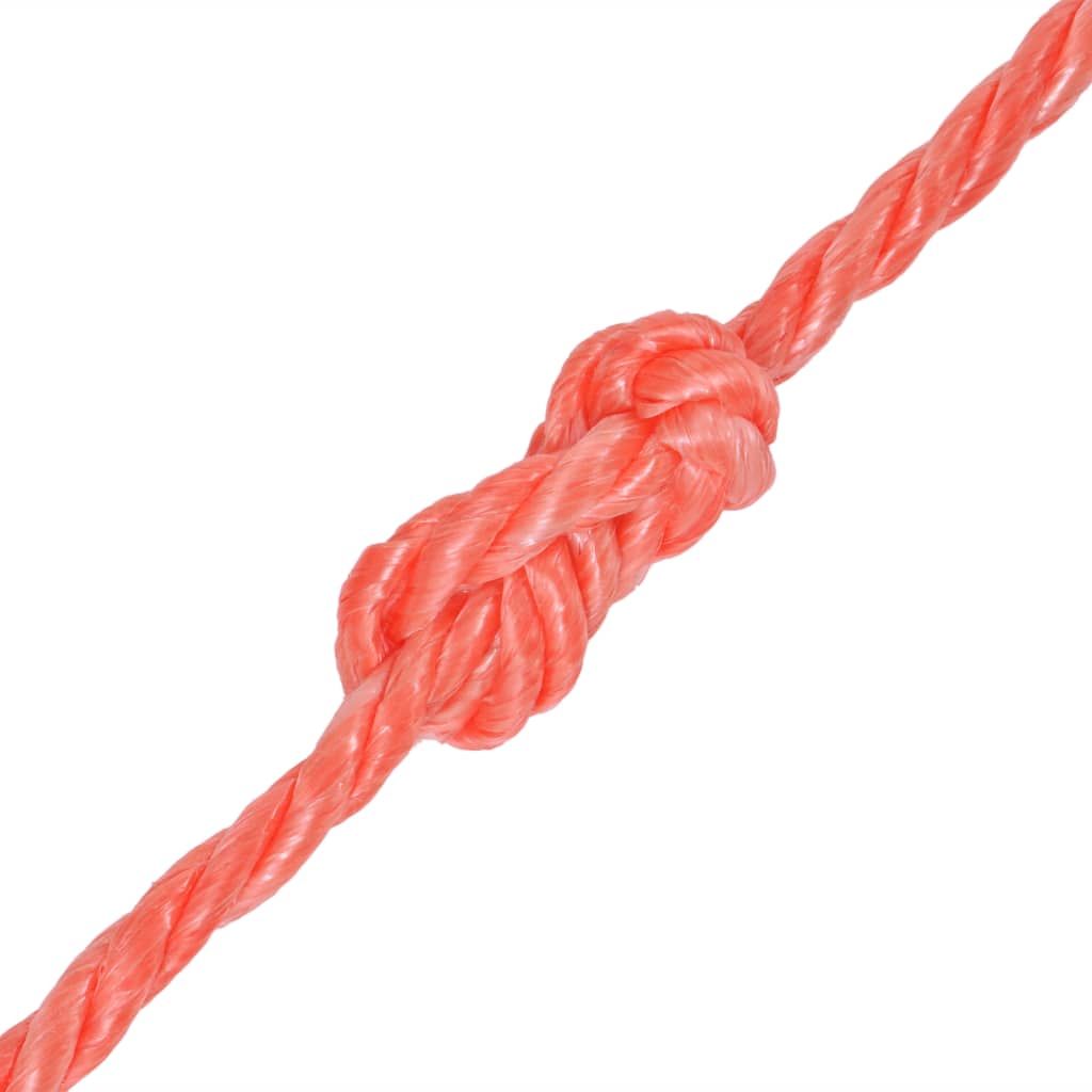 Vridd tau polypropylen 12 mm 250 m oransje
