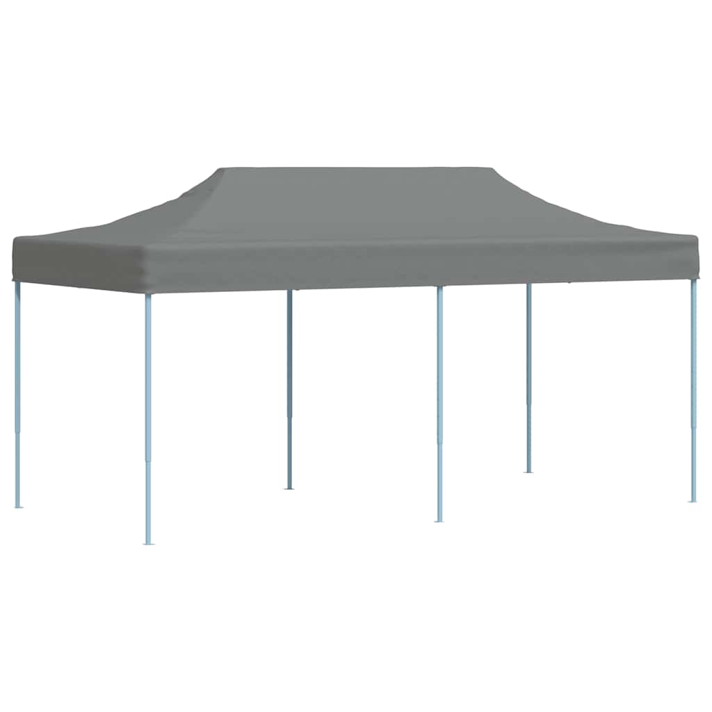 Foldbart popup festtelt 3x6 m antrasitt