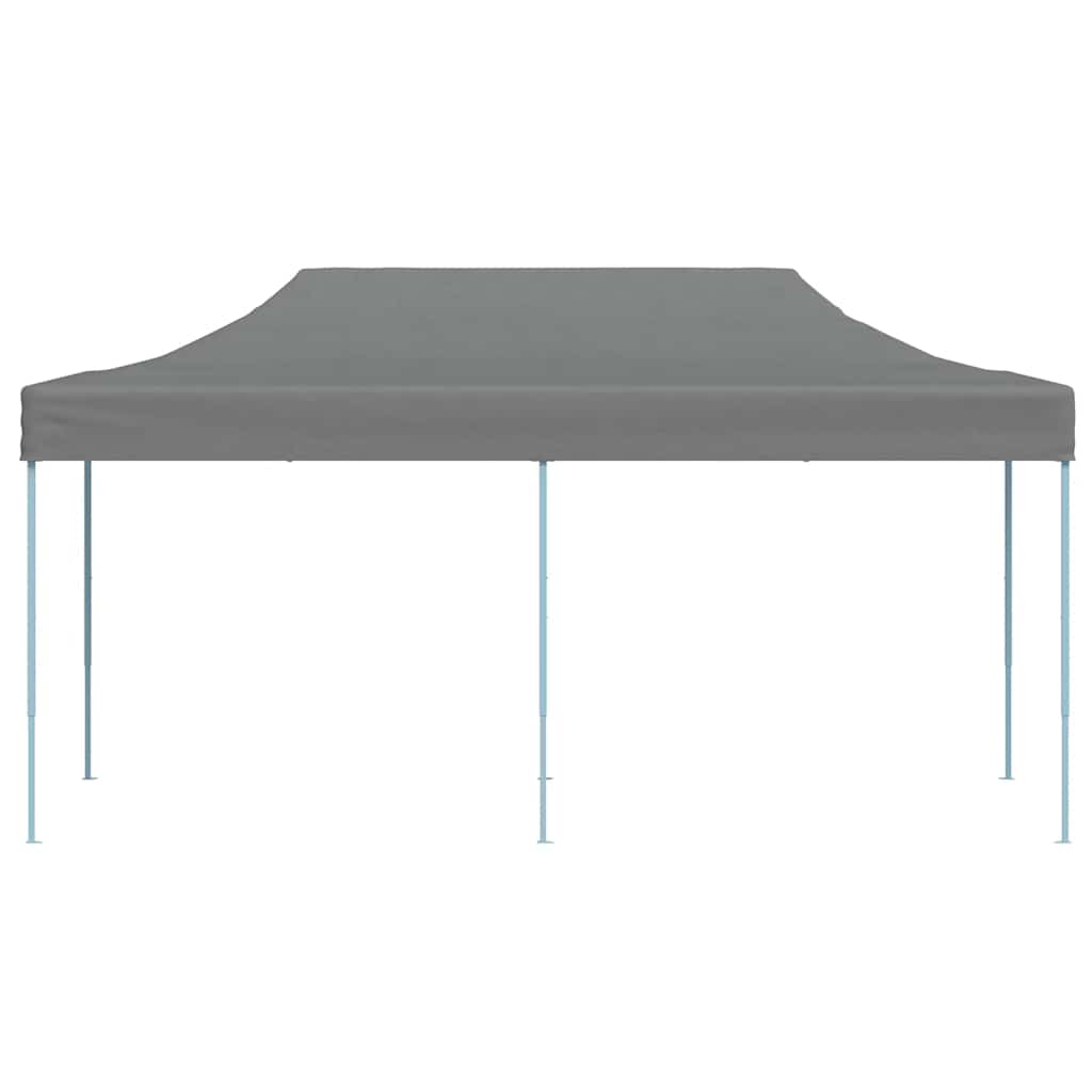 Foldbart popup festtelt 3x6 m antrasitt