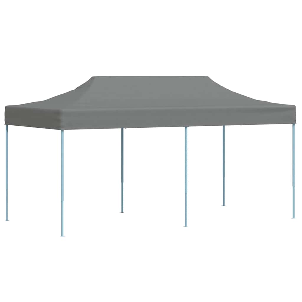 Foldbart popup festtelt 3x6 m antrasitt