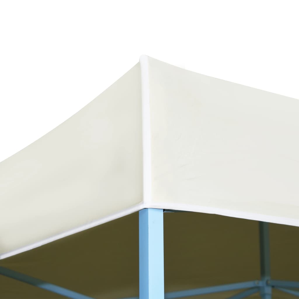 Sammenleggbart festtelt popup 3x9 m kremhvit
