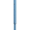 Sammenleggbart festtelt popup med 8 sidevegger 870x291x315 cm blå