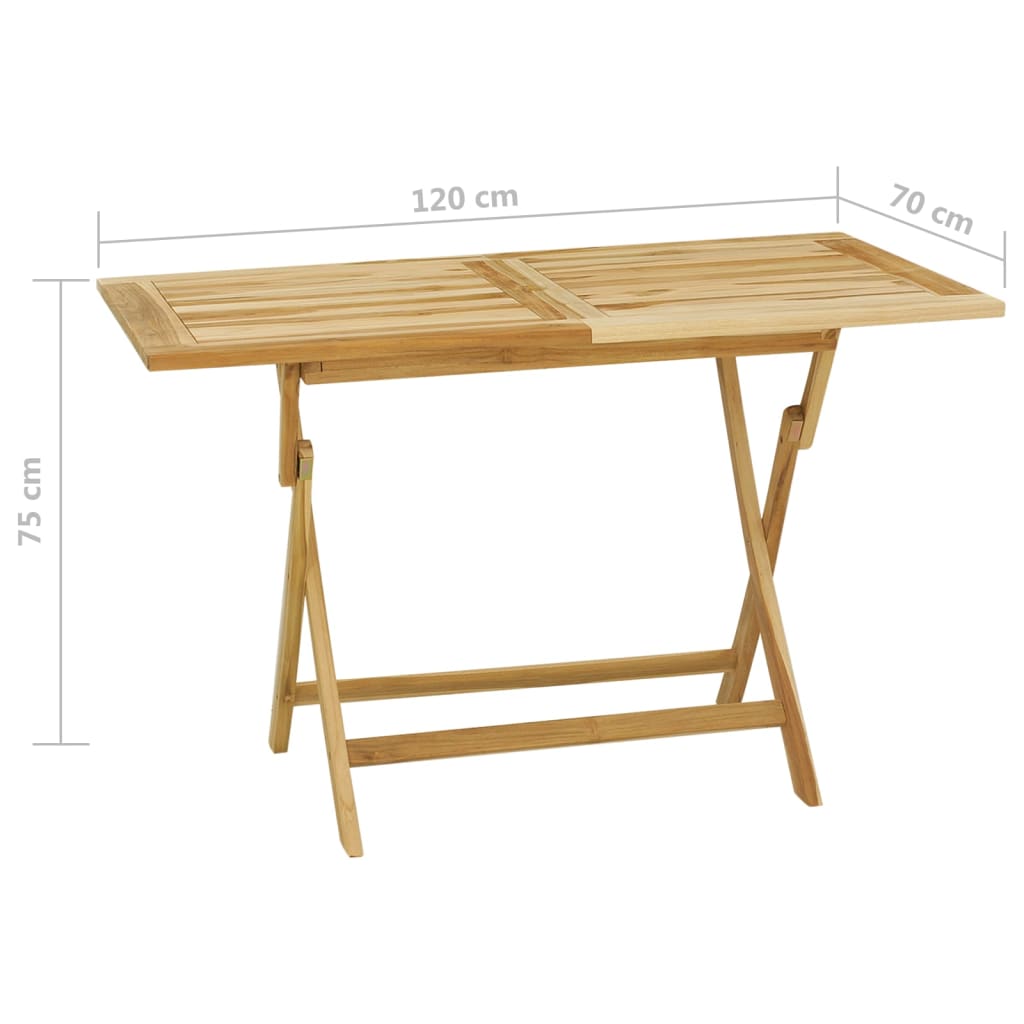 Utendørs spisestue 5 deler heltre teak