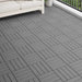 Terrasseflis 3D-design 11 pcs Grå 30 x 30 cm WPC